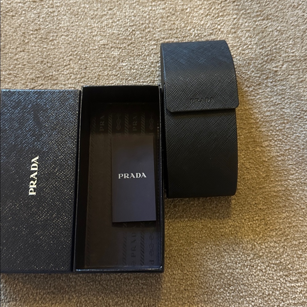 Prada Black Textured Box - Picture 2 of 8